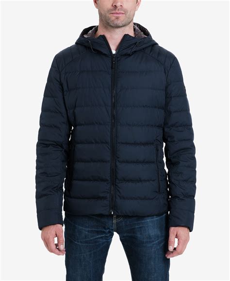 michael michael kors michael kors men's down packable puffer jacket|Michael Kors shiny puffer jacket.